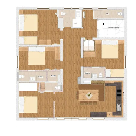 Kornerhof Zillertal 公寓 卡顿巴赫